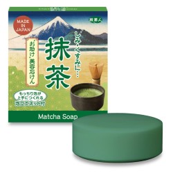 旅美人の旅美人 抹茶 美容洗顔石けん　100gの商品画像