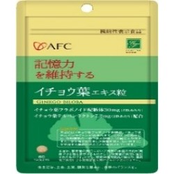 AFC 機能性表示食品　イチョウ葉エキス粒　60粒の商品画像