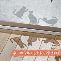 メイダイ　網戸の補修シール　（9枚入）ネコ柄のサムネイル画像2