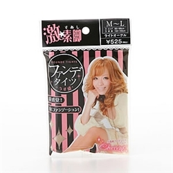 小森純のブランドコラボ　ファンデタイツ　うす盛り　ライトオークルM～L