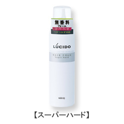 マンダム　LUCIDO　ルシード　ヘアフォーム　185g　【スーパーハード】　☆